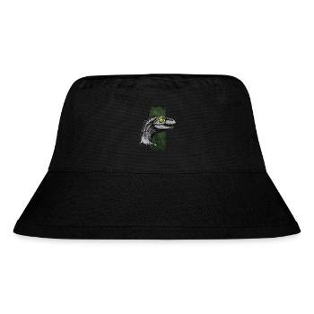 Feathered Predator: Velociraptor's Dominion - Stanley/Stella Recycled Bucket Hat - black - Front