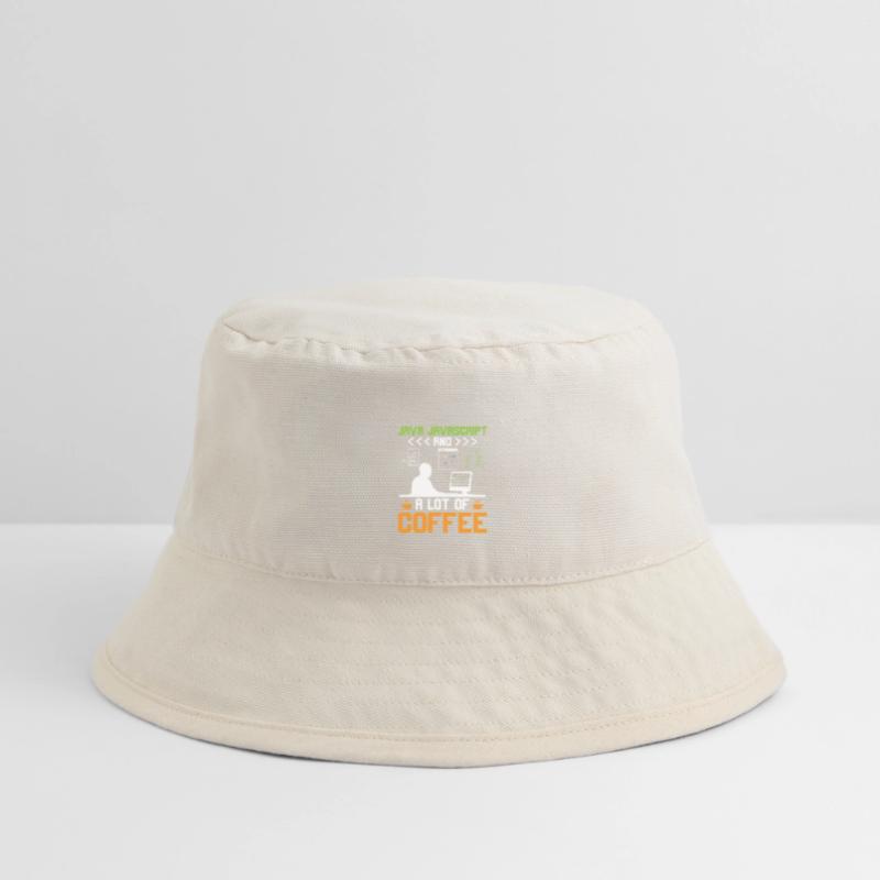Kaffee-Codierung Programmierer Programmierer Entwickler Nerd Coff Stanley/Stella recycelter Bucket Hat