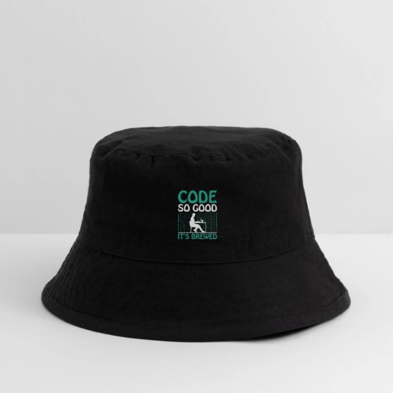 Coffee Coding Programmer Coder Developer Nerd Coff Stanley/Stella Recycled Bucket Hat