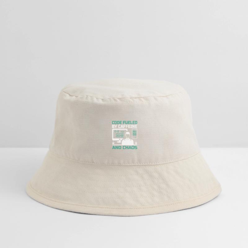 Coffee Coding Programmer Coder Developer Nerd Coff Stanley/Stella Recycled Bucket Hat
