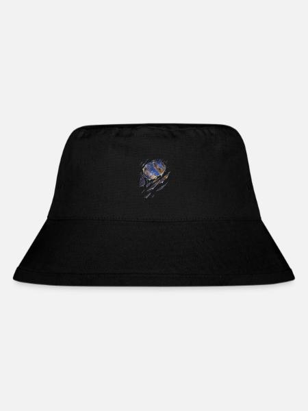 Astronomie Hand of god nebula galaxy zerrissen - Stanley/Stella recycelter Bucket Hat - Schwarz