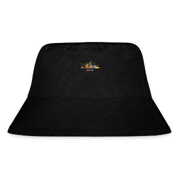 Denverites Skyline Denver - Stanley/Stella Recycled Bucket Hat - black - Front