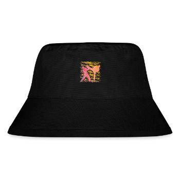 Taekwondo - Stanley/Stella recycelter Bucket Hat - Schwarz - Vorne