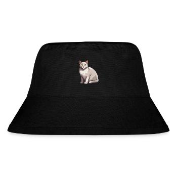 Elegant Cat Charms - Stanley/Stella Recycled Bucket Hat - black - Front