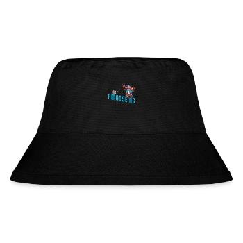Non Amooseing Cool Moose - Stanley/Stella Recycled Bucket Hat - black - Front