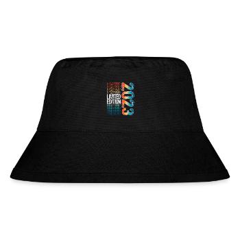 Limited Edition seit 2023 Geburtstag Vintage 2023 - Stanley/Stella recycelter Bucket Hat - Schwarz - Vorne