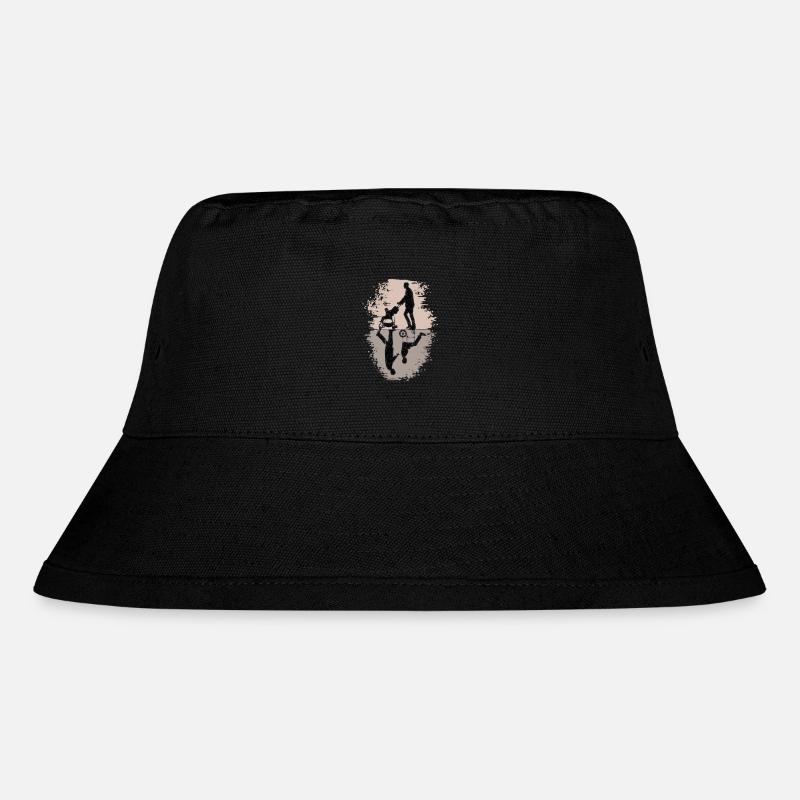 LEBEN - Stanley/Stella recycelter Bucket Hat - Schwarz