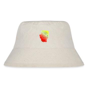 FARBE SCHNAUZER ONE LINE - Stanley/Stella recycelter Bucket Hat - Naturweiß - Vorne