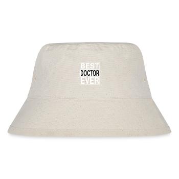 Meilleur médecin jamais médecin cadeau - Bob recyclé Stanley/Stella - blanc naturel - Devant