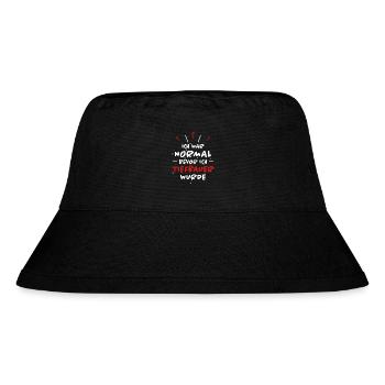 Tiefbauer Spruch Beruf Lustiges Tiefbauer Geschenk - Stanley/Stella recycelter Bucket Hat - Schwarz - Vorne