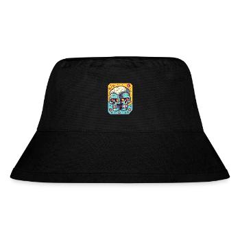 Twin Head Brain Zombies - Stanley/Stella Recycled Bucket Hat - black - Front