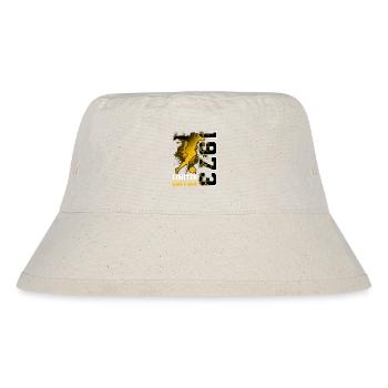 1973 Geburtsjahr Geburtstag Fußball - Stanley/Stella recycelter Bucket Hat - Naturweiß - Vorne