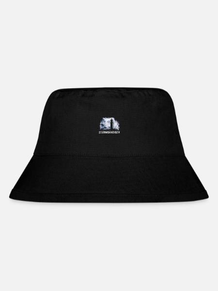 Sturmbändiger Leuchtturm Norddeutschlands Mystik - Stanley/Stella recycelter Bucket Hat - Schwarz