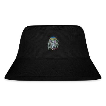 Easter Bunny Easter Spring Feelings Graffiti Gift - Stanley/Stella Recycled Bucket Hat - black - Front