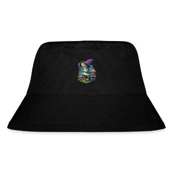 Magic Frog Psychedelic Art Music Festival - Stanley/Stella Recycled Bucket Hat - black - Front