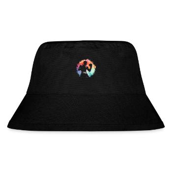 Boxing - Stanley/Stella Recycled Bucket Hat - black - Front