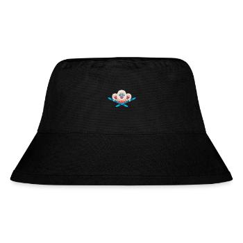 Nagano Skifahrer Nagano Skier - Stanley/Stella recycelter Bucket Hat - Schwarz - Vorne