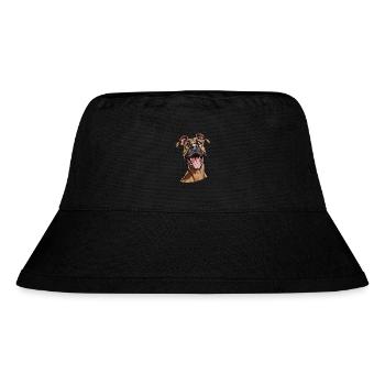 Dogue des Canaries | Illustration de dessin animé - Bob recyclé Stanley/Stella - noir - Devant