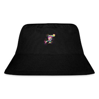Speed skater Sportswoman Speed Skating - Stanley/Stella Recycled Bucket Hat - black - Front