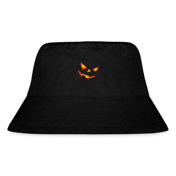 Happy Halloween Pumpkin Face - Stanley/Stella Recycled Bucket Hat - black - Front
