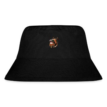 Pasta Lover Horse - Stanley/Stella Recycled Bucket Hat - black - Front