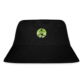 Krebshexe Linde Lymphom-bewusstsein - Stanley/Stella recycelter Bucket Hat - Schwarz - Vorne
