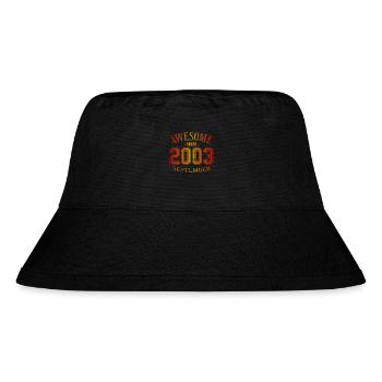 September 2003 - September Awesome Birthday - Stanley/Stella Recycled Bucket Hat - black - Front