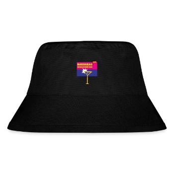 Barbaras Rhabarber-Bar - Stanley/Stella recycelter Bucket Hat - Schwarz - Vorne