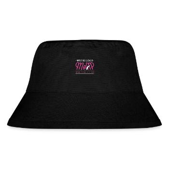 Writing Lover Mom The Idol The Myth Book Writer - Stanley/Stella Recycled Bucket Hat - black - Front