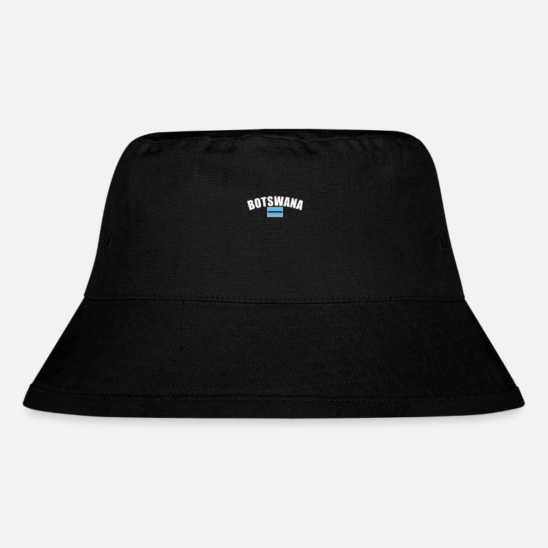 Botswana Botswana Botswana Flag Botswana - Stanley/Stella Recycled Bucket Hat - black