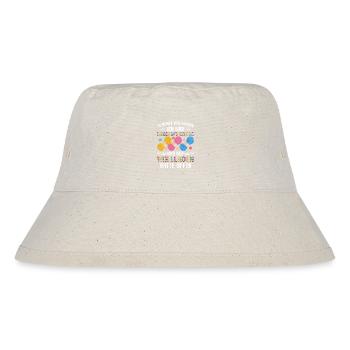 Hobby Knitting Crochet Mom Mom Grandma Gift - Stanley/Stella Recycled Bucket Hat - natural - Front