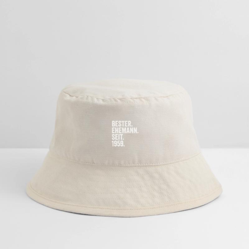 Valentinstag Bester Ehemann Seit 1959 Stanley/Stella recycelter Bucket Hat