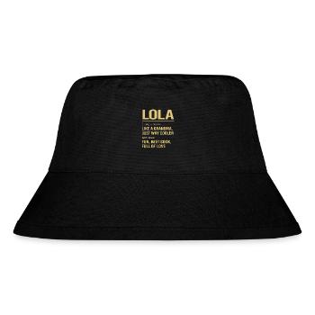 Filipino Philippines - Stanley/Stella Recycled Bucket Hat - black - Front