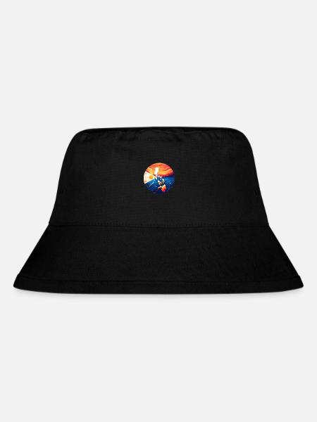 Sonnenuntergang über den Philippinen - Stanley/Stella recycelter Bucket Hat - Schwarz