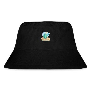 Cactus in the desert - Stanley/Stella Recycled Bucket Hat - black - Front