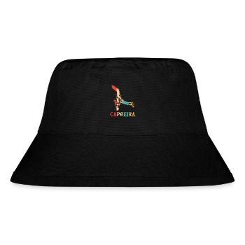 Retro Ginga Capoeirista Tanzprofi - Stanley/Stella recycelter Bucket Hat - Schwarz - Vorne