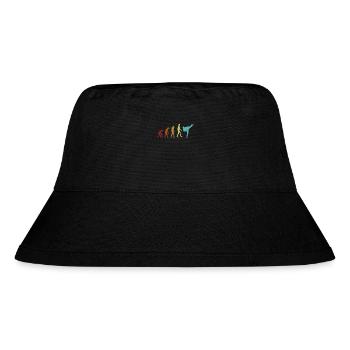 Capoeira Evolution Capoeirista Ginga Tanz - Stanley/Stella recycelter Bucket Hat - Schwarz - Vorne