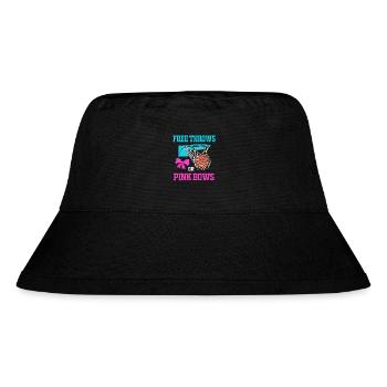 Gender Reveal - Stanley/Stella recycelter Bucket Hat - Schwarz - Vorne