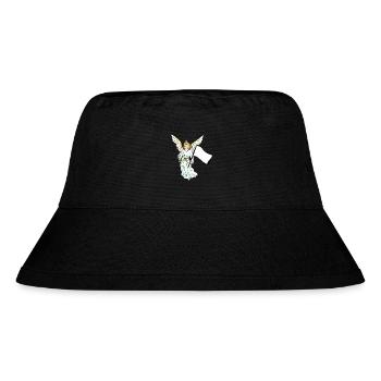 Angel World Peace Flag Peace - Stanley/Stella Recycled Bucket Hat - black - Front
