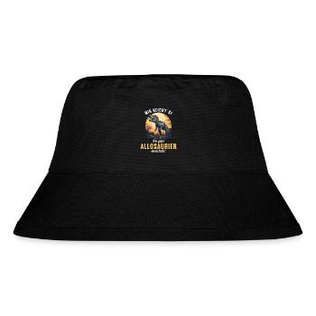 Allosaurier Allosaurus - Stanley/Stella recycelter Bucket Hat - Schwarz - Vorne
