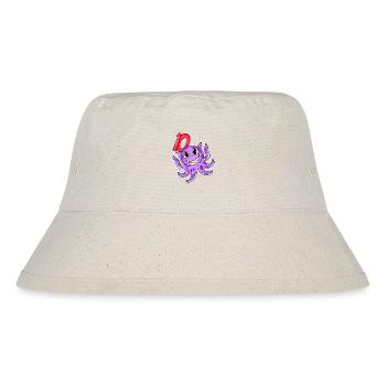 10. Geburtstag Motiv Kraken - zehn Jahre alt - Stanley/Stella recycelter Bucket Hat - Naturweiß - Vorne