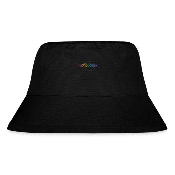 Bread Baking LGBT Rainbow Bread Dough Lover Bread - Stanley/Stella Recycled Bucket Hat - black - Front
