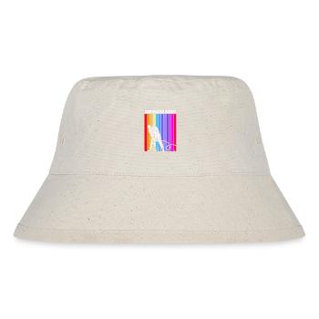 Bauarbeiter Baustelle - Stanley/Stella recycelter Bucket Hat - Naturweiß - Vorne