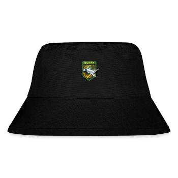Baikonur Kosmodrom Buran UdSSR Sowjetisch - Stanley/Stella recycelter Bucket Hat - Schwarz - Vorne