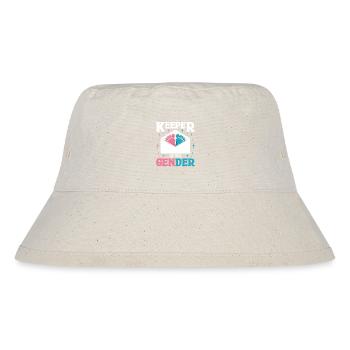 Keeper of the gender - Stanley/Stella recycelter Bucket Hat - Naturweiß - Vorne