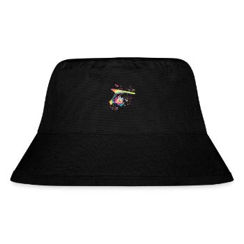 Paratrike Motor-hängegleiter Deltatrike - Stanley/Stella recycelter Bucket Hat - Schwarz - Vorne