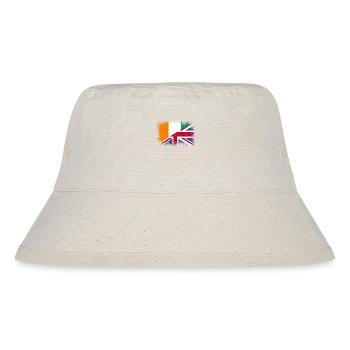 Elfenbeinküste Gross Britannien - Stanley/Stella recycelter Bucket Hat - Naturweiß - Vorne