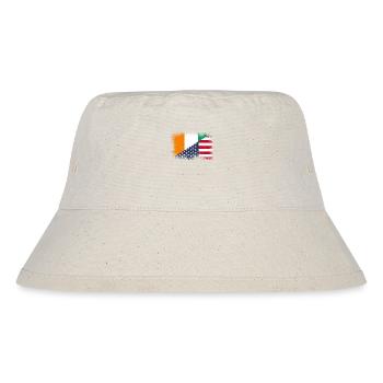 Elfenbeinküste USA - Stanley/Stella recycelter Bucket Hat - Naturweiß - Vorne