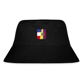Ecuador Quito Guayaquil Ecuadorianische - Stanley/Stella recycelter Bucket Hat - Schwarz - Vorne
