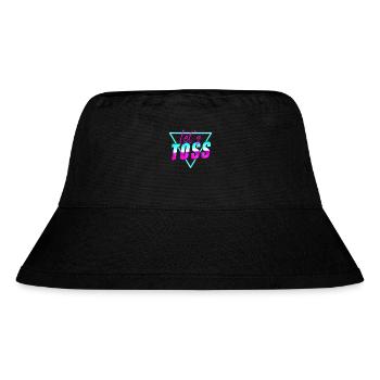 Cornhole Team Bean Bag Player - Stanley/Stella recycelter Bucket Hat - Schwarz - Vorne